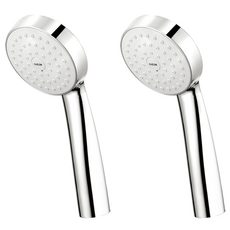 DAELIM DOBiDOS 簡約鍍鉻蓮蓬頭, 2個, 鉻合金