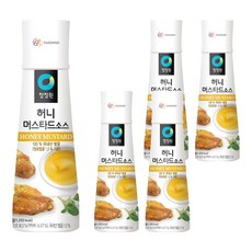 청정원 허니 머스타드 소스, 320g, 5개