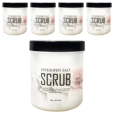 Estesophy 身體磨砂鹽皂膠原蛋白, 1kg, 5個