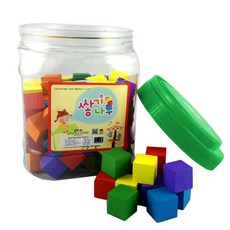 Joymath 堆疊積木 2公分 6色 102入, 1個, Wingee Commerce_單一選項