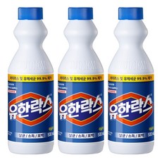 유한락스 레귤러, 500ml, 3개