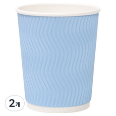 大慶 波浪杯 天空藍 330ml, 2個, 100入