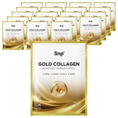에스엔피 골드 콜라겐 앰플 마스크, 1개입, 20개