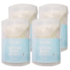 奇哥 嬰幼兒細軸棉花棒 (寶寶清潔/嬰兒適用), 250支, 4罐