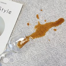 스칸디앤홈 이지클린 쓱싹 생활방수 발수코팅 러그 집사템 카페트