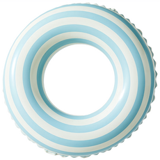 FANCY LIFE 多色充氣泳圈 兒童圓形款, 圓圈藍, 1個