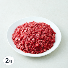 동원홈푸드 호주산 글랜인스 150 블랙앵거스 다짐육 (냉장), 2개, 300g