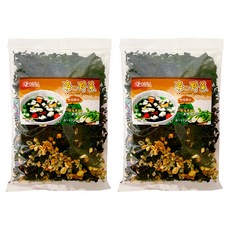 海藻問屋 海的野菜 海帶芽 香菇雞肉, 簡易烹調 健康無負擔 方便湯品, 90g, 2包