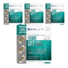 Chong Kun Dang 鍾根堂 超臨界rTG Omega-3植物性膠囊, 30顆, 4個
