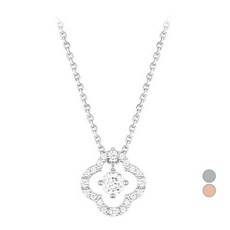 제이에스티나 여성용 CLOVIA DUELLO 목걸이 + 쇼핑백