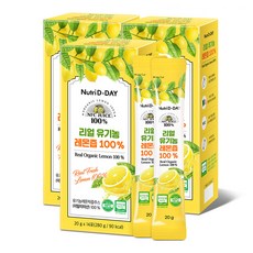 Nutri D-DAY NFC檸檬汁隨身包 14條入, 280g, 3盒