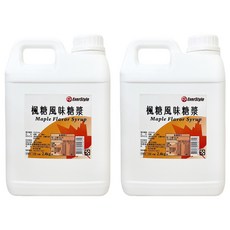 EverStyle 柏泰 楓糖風味糖漿 2.4kg, 2桶