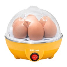 Fillcook 7孔不鏽鋼單層蒸蛋器