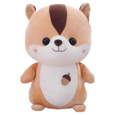 nature times 松鼠絨毛娃娃, 1個, 30cm, 棕色