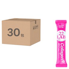 m2 美度 輕次方 22LAB 超能膠原C粉 2.5g x 30包, 1盒