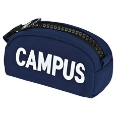 POPOFANCYCAMPUS 拉鍊鉛筆盒, 深藍色, 1入