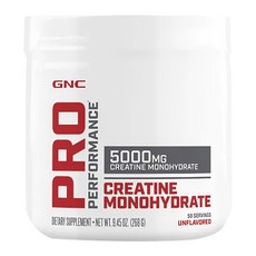 GNC 健安喜 Pro Performance 肌酸粉, 1罐, 268g