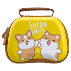 FlashFire 富雷迅 NS 周邊 手把通用包 EVA材質 防潑水抗震防摔, 柴語錄 黃色, 1個