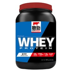 RED COW 紅牛 聰勁即溶乳清蛋白 曼特寧風味, 907g, 1罐