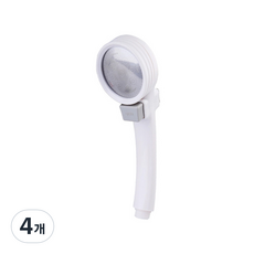 Leehansun LivingScience Stop and Go節水蓮蓬頭, 白色, 4個