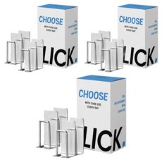 살림테리어 강력접착 스테인리스 칫솔걸이, 12개