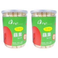 日初禾作 好棒棒 糙米餅 無任何化學添加物、無防腐劑、無調味 8m+, 蘋果, 50g, 2罐