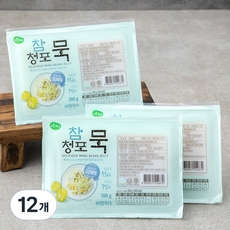 맑은물에 참청포묵, 300g, 1개입, 12개