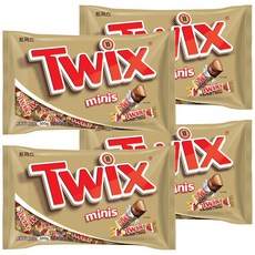 Twix 特趣 Mars迷你巧克力棒 總820g 500g+160g*2入, 500g, 4個