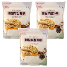 邊山蕎麥煎餅粉, 500g, 3個