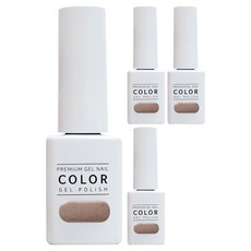 더젤 프리미엄 젤네일, 228호 울리 브라운, 10g, 4개