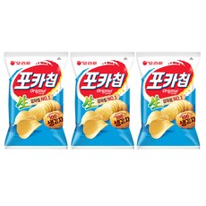오리온 포카칩 오리지널, 137g, 3개