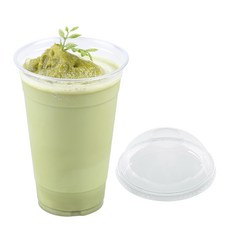 Wanna.Bee Coffee 外帶塑膠杯98mm 20oz+凸杯蓋組合, 50件, 1套