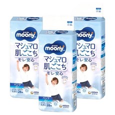 滿意寶寶 moony 日本版 頂級超薄褲型尿布 男童 13~28kg, XXL, 78片
