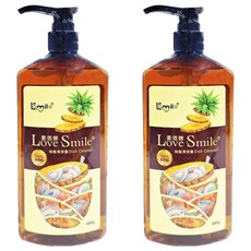 Love Smile 愛微酵 真果釀碗盤清潔露, 680g, 2瓶