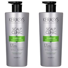 KERASYS 胺基酸去屑洗髮精 舒緩止癢款, 600ml, 2個