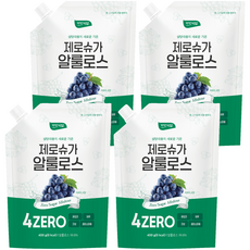 비단식당 제로슈가 알룰로스, 4개, 400g