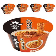 維力 大乾麵 紅油擔擔風味, 6入