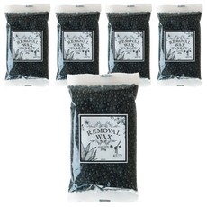 모엔드 프리모 제모 하드왁스 블랙, 200g, 5개