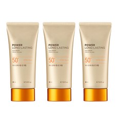 더페이스샵 파워 롱래스팅 선크림 SPF50+ PA+++, 80ml, 3개