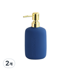 욕실 샴푸 디스펜서 YT_RA553, 블루, 2개