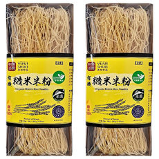 源順食品 有機糙米米粉 無添加防腐劑 無添加漂白劑 無添加玉米澱粉 含天然膳食纖維, 200g, 2包