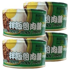 廣達香 拌飯魯肉醬, 肉質軟嫩 香而不膩 慢火燉煮, 120g, 4罐