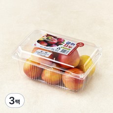 이로운군위 고당도 13Brix 자두, 3팩, 1kg(소과)