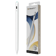 eiP iPad Air M2/iPad Pro M4適用 觸控筆 白色 Pencil 2 全磁吸 1支 Box Damage Discount