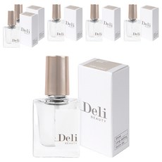 델리뷰티 루어인무드 블링블링 탑코트, 투명, 6개, 10ml
