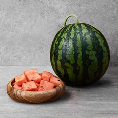 곰곰 당도선별 수박, 4kg이상, 1개