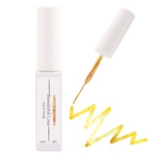 아이빛 네일아트 컬러 라인 젤네일, 15 골드펄, 10ml, 1개