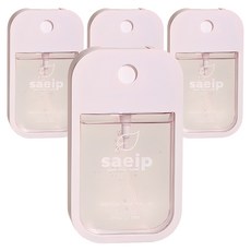 saeip 攜帶式乾洗手噴霧, 40ml, 4個
