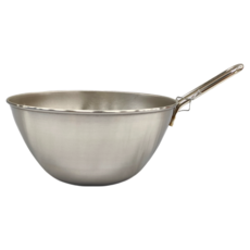 YOSHIKAWA 吉川 不鏽鋼調理碗 18-8不鏽鋼 日本製, 1L, 1個