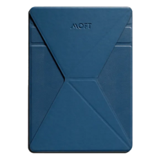 MOFT 黏貼式隱形平板支架 適用於9.7吋或更大的平板電腦 6種可調節角度 可支撐11磅, MS009-1-BU, 藍色, 1個